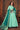 Dazzling Art Silk Fabric Sea Green Color Anarkali Suit With Contrast Dupatta