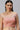 Excellent Organza Fabric Peach Color Sangeet Wear Readymade Blouse