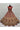 Velvet Multi Red Bridal Lehenga Choli