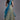Engaging Cyan Color Art Silk Fabric Embroidered Work Wedding Wear Lehenga Choli