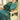 Designer Fancy Fabric Party Style Embroidered Teal Color Readymade Gown