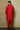Red Color Cotton Fabric Sangeet Wear Trendy Kurta Pyjama For Men